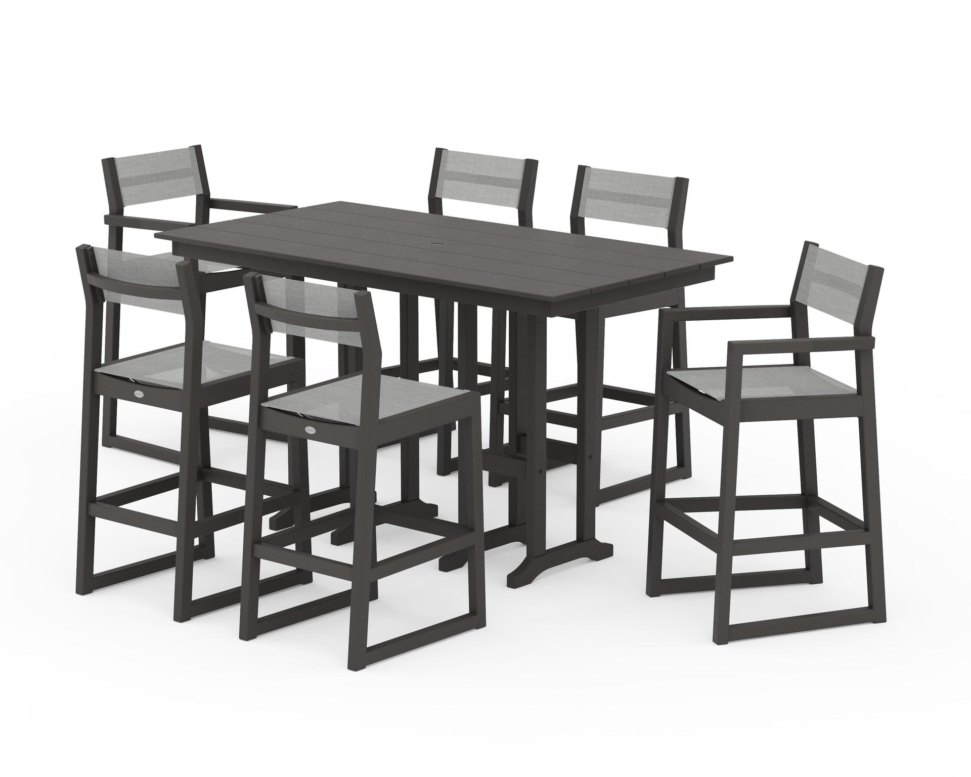 EDGE Sling 7-Piece Farmhouse Bar Set