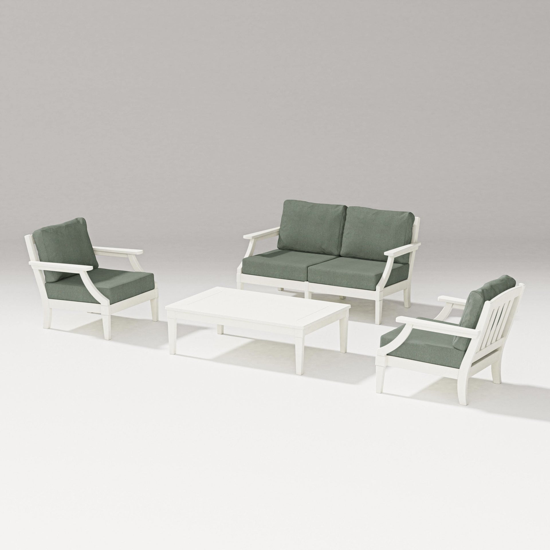 Estate Lounge 4-Piece Loveseat Set