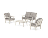 Mission 4-Piece Deep Seating Set with Loveseat