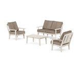 Mission 4-Piece Deep Seating Set with Loveseat