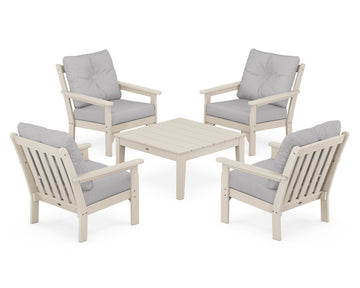 Vineyard 5-Piece Deep Seating Conversation Set
