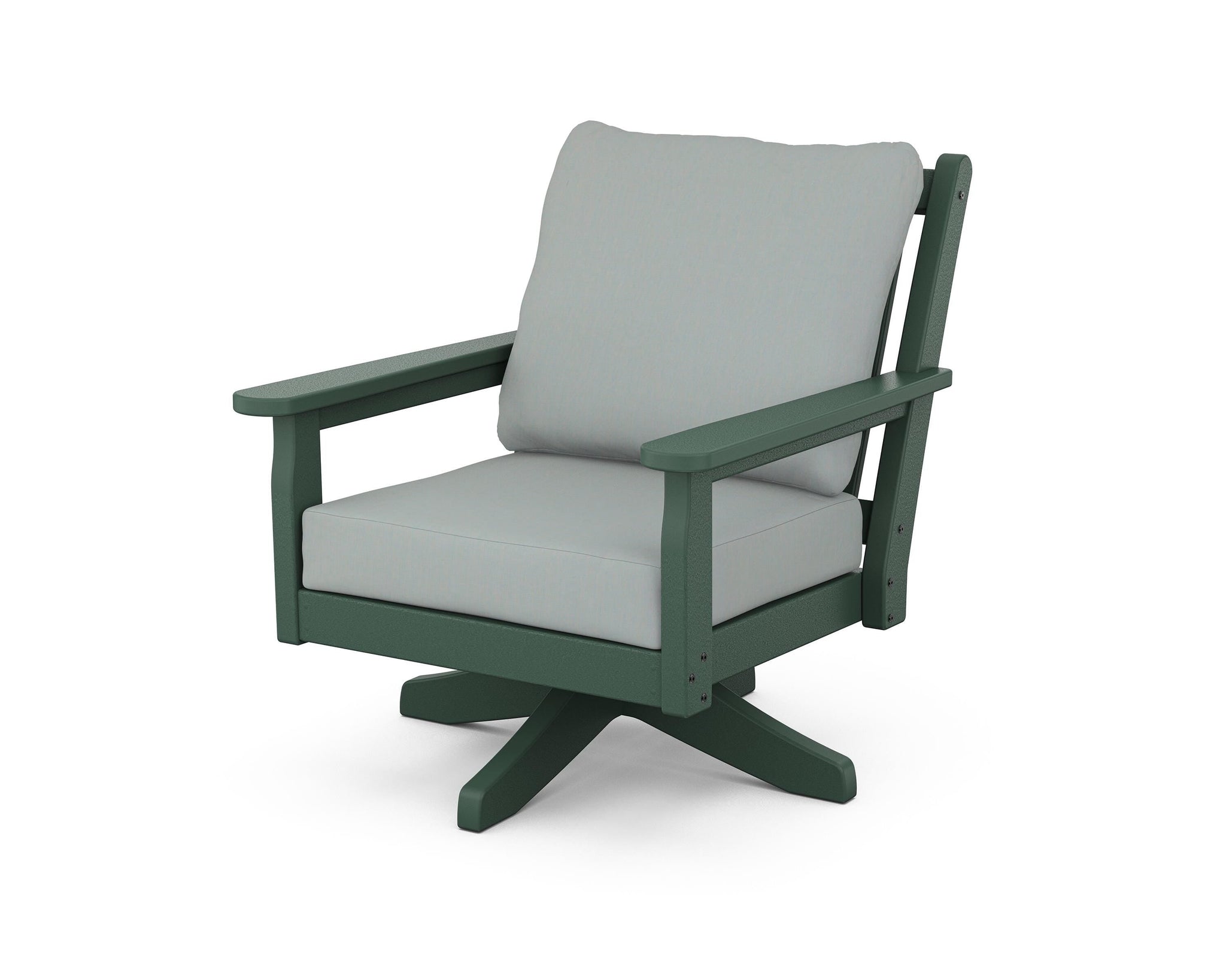Chippendale Deep Seating Swivel Chair