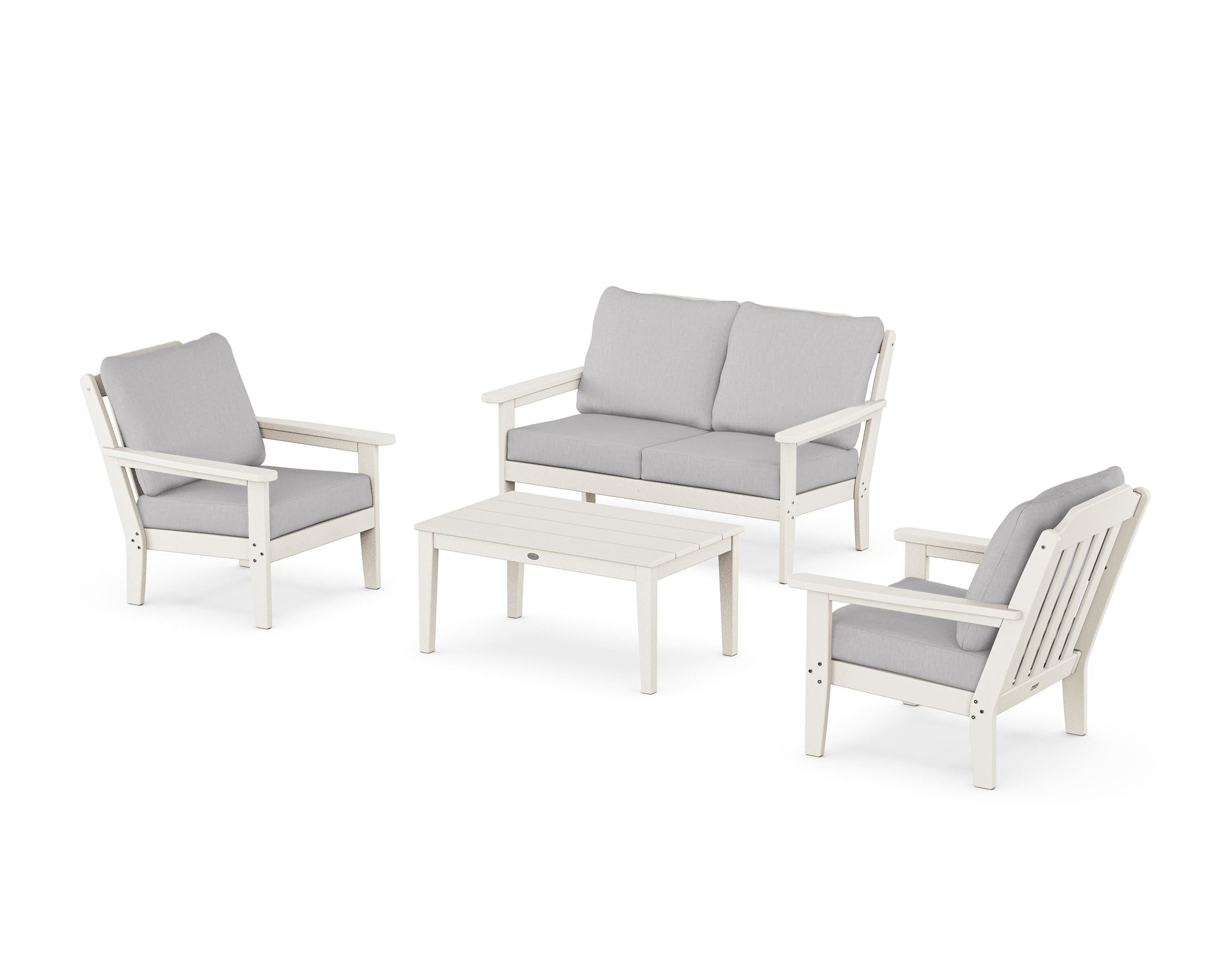 Cottage 4-Piece Deep Seating Set with Loveseat
