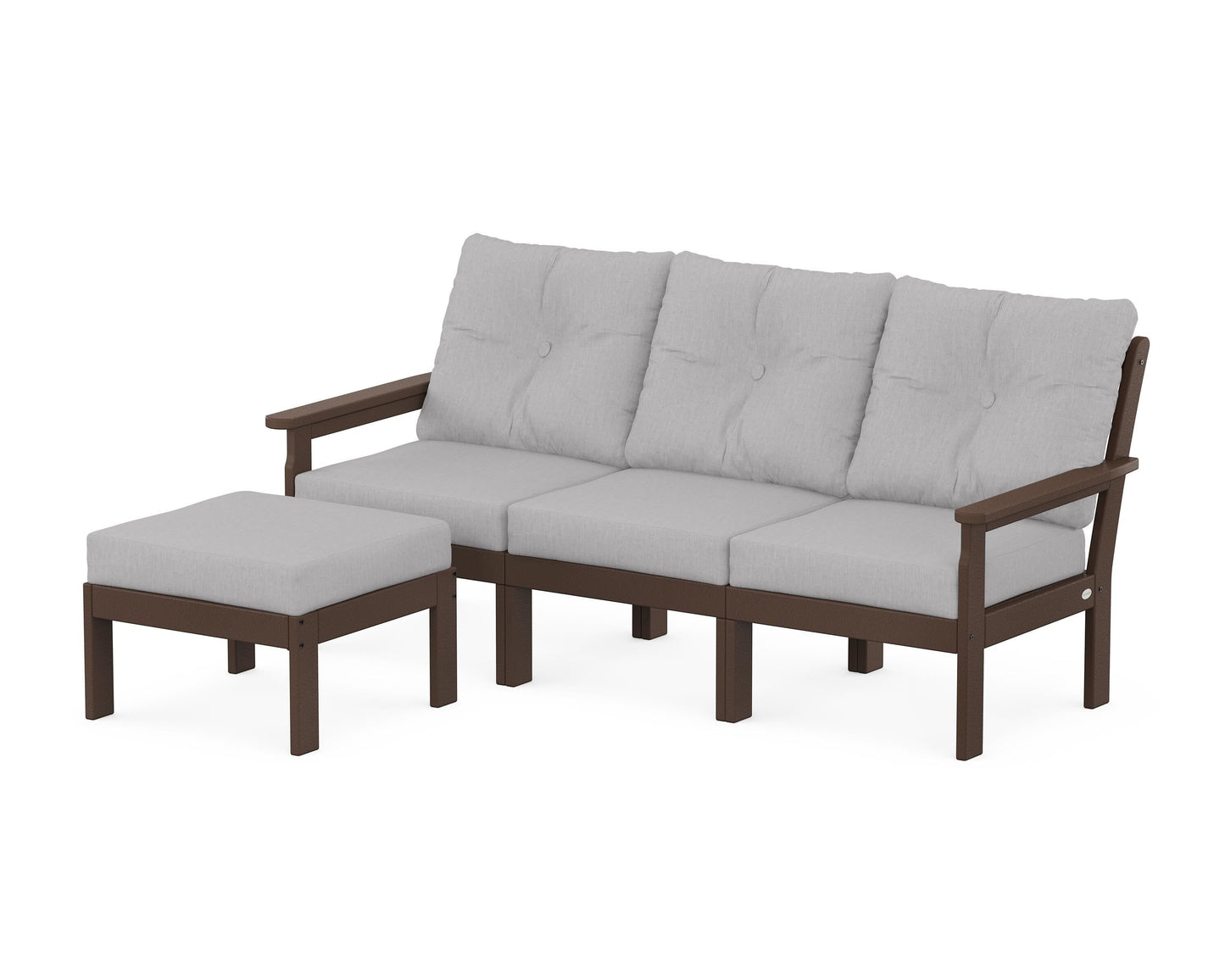 Vineyard 4-Piece Sectional with Ottoman