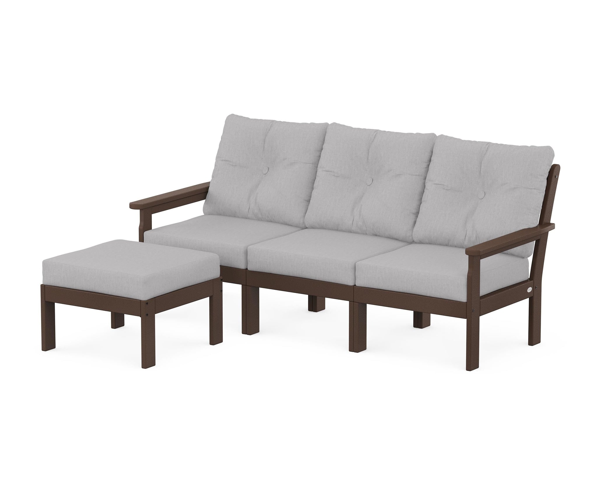 Vineyard 4-Piece Sectional with Ottoman
