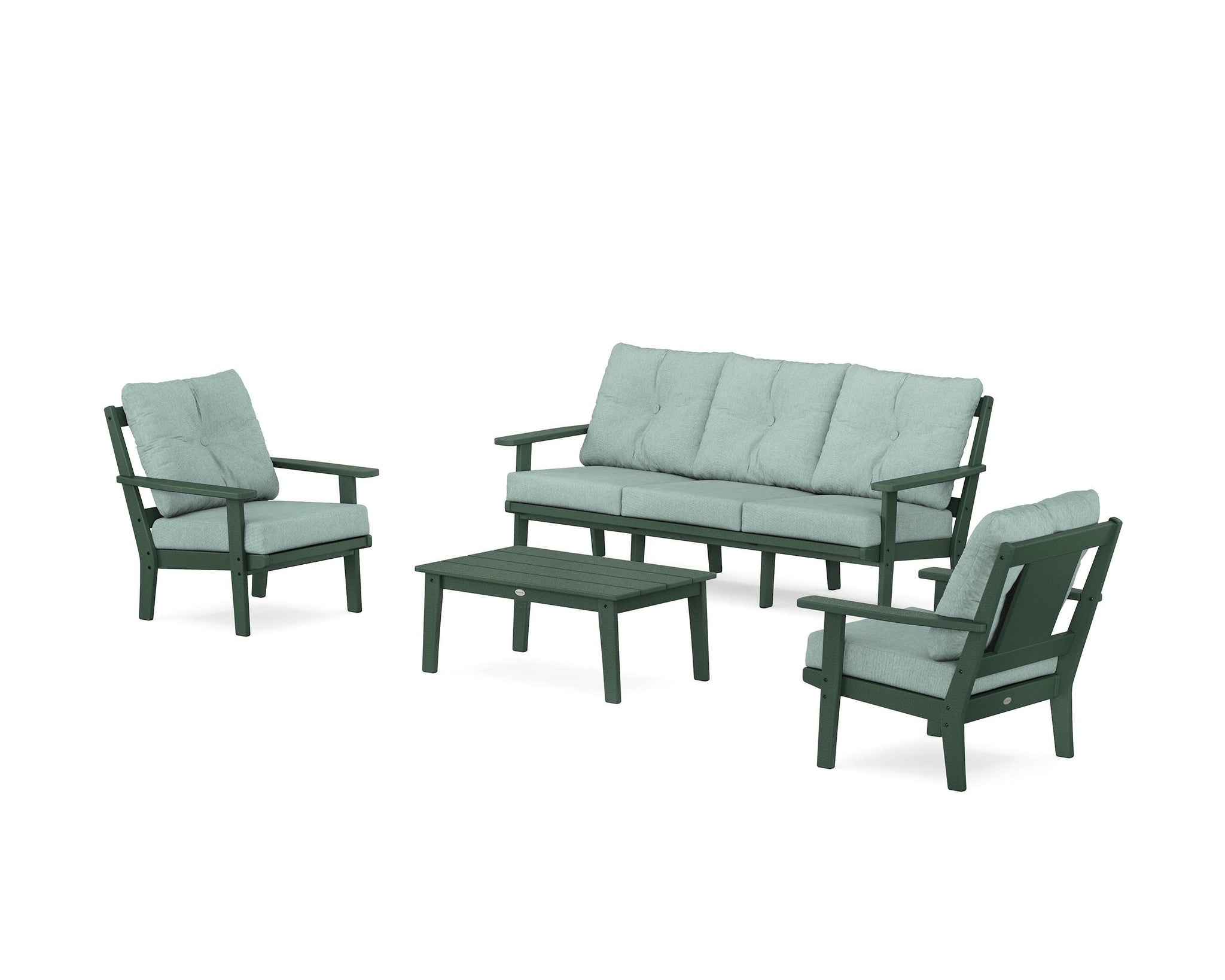 Prairie 4-Piece Deep Seating Set with Sofa