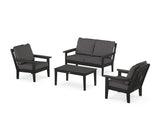 Cottage 4-Piece Deep Seating Set with Loveseat