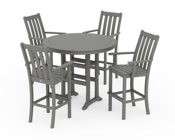 Vineyard 5-Piece Round Bar Set