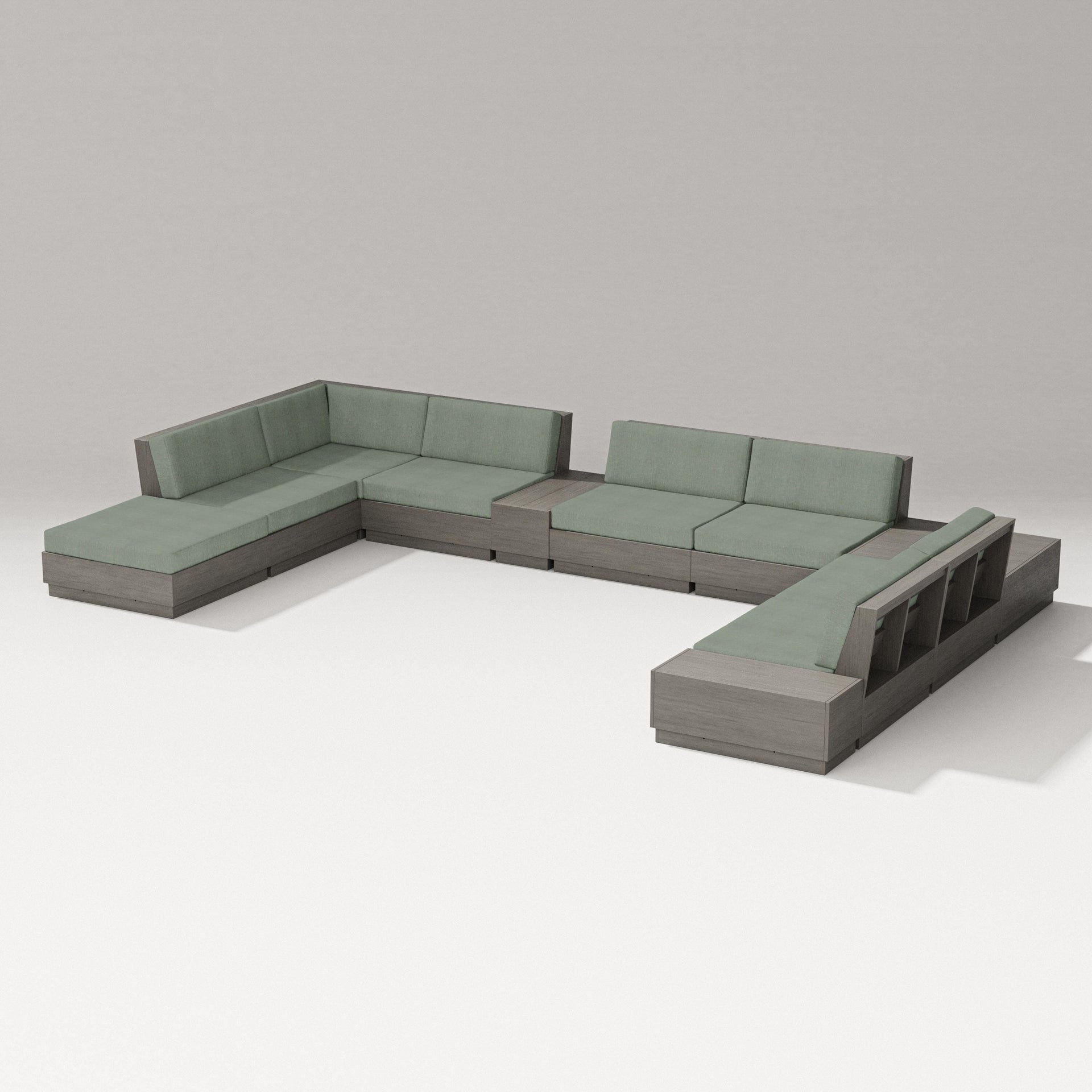 Elevate 11-Piece Conversation Sectional Set