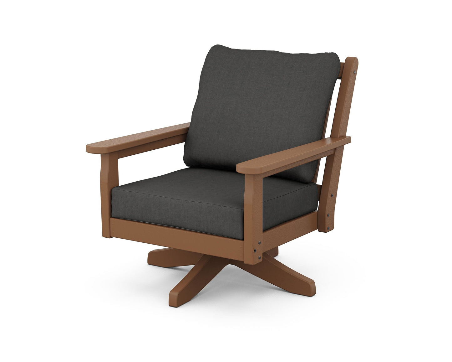 Chippendale Deep Seating Swivel Chair