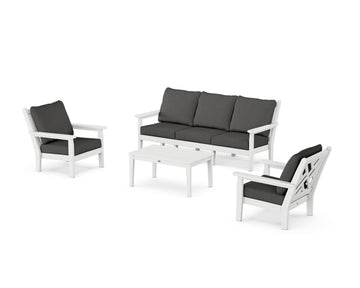 Chippendale 4-Piece Deep Seating Set with Sofa