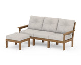 Vineyard 4-Piece Sectional with Ottoman