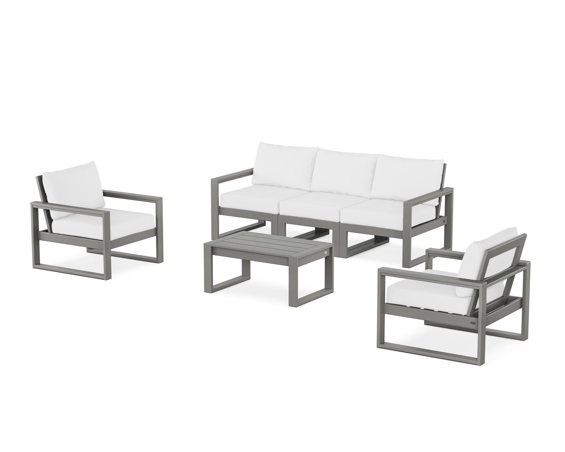 EDGE Sectional 4-Piece Deep Seating Set with Sofa