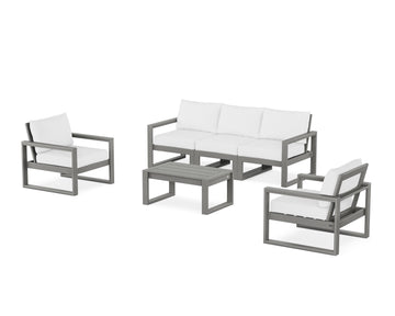 EDGE Sectional 4-Piece Deep Seating Set with Sofa