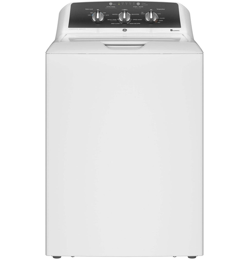GE® 4.3 cu. ft. Capacity Washer with Stainless Steel Basket,5-yr Limited Warranty