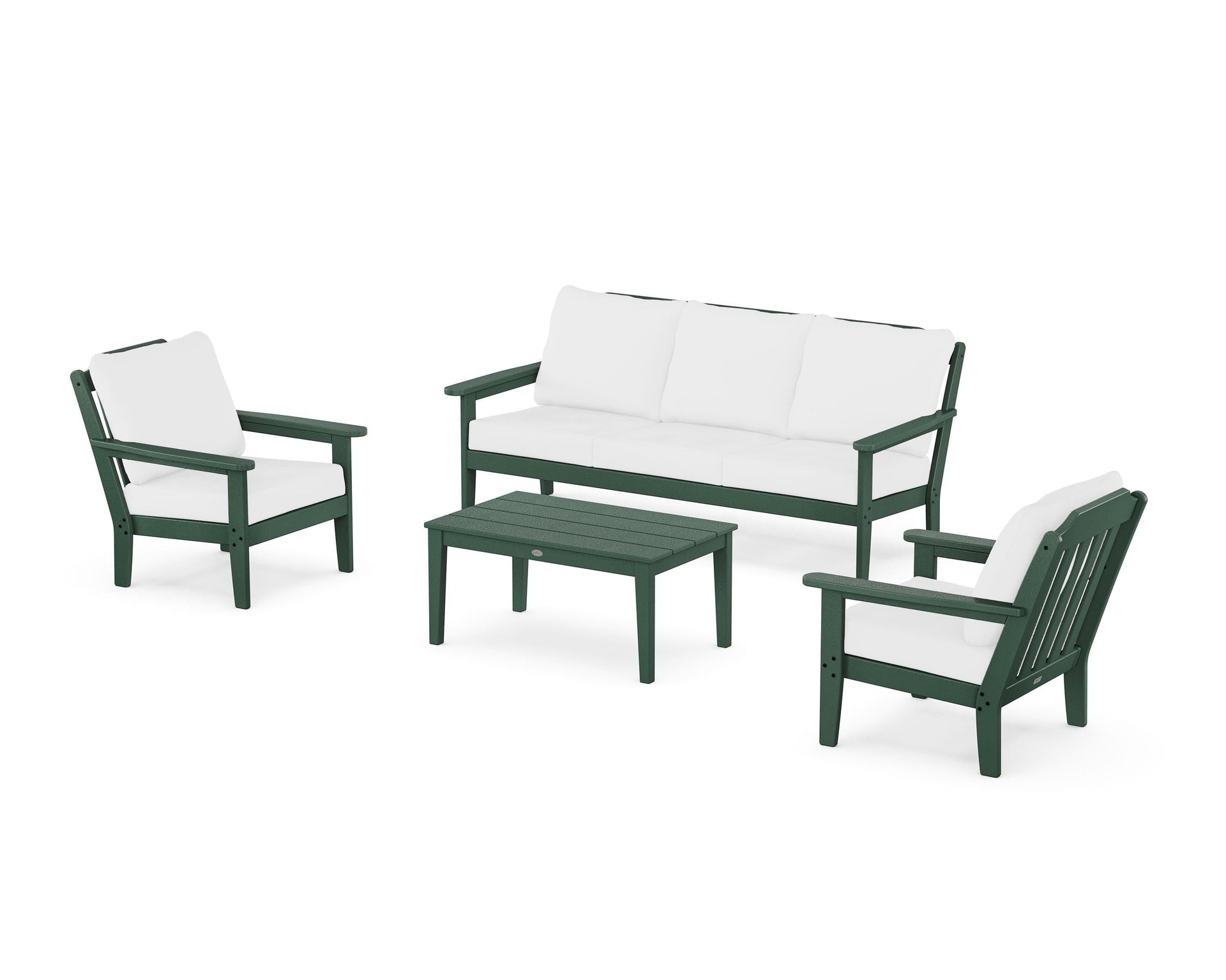 Cottage 4-Piece Deep Seating Set with Sofa