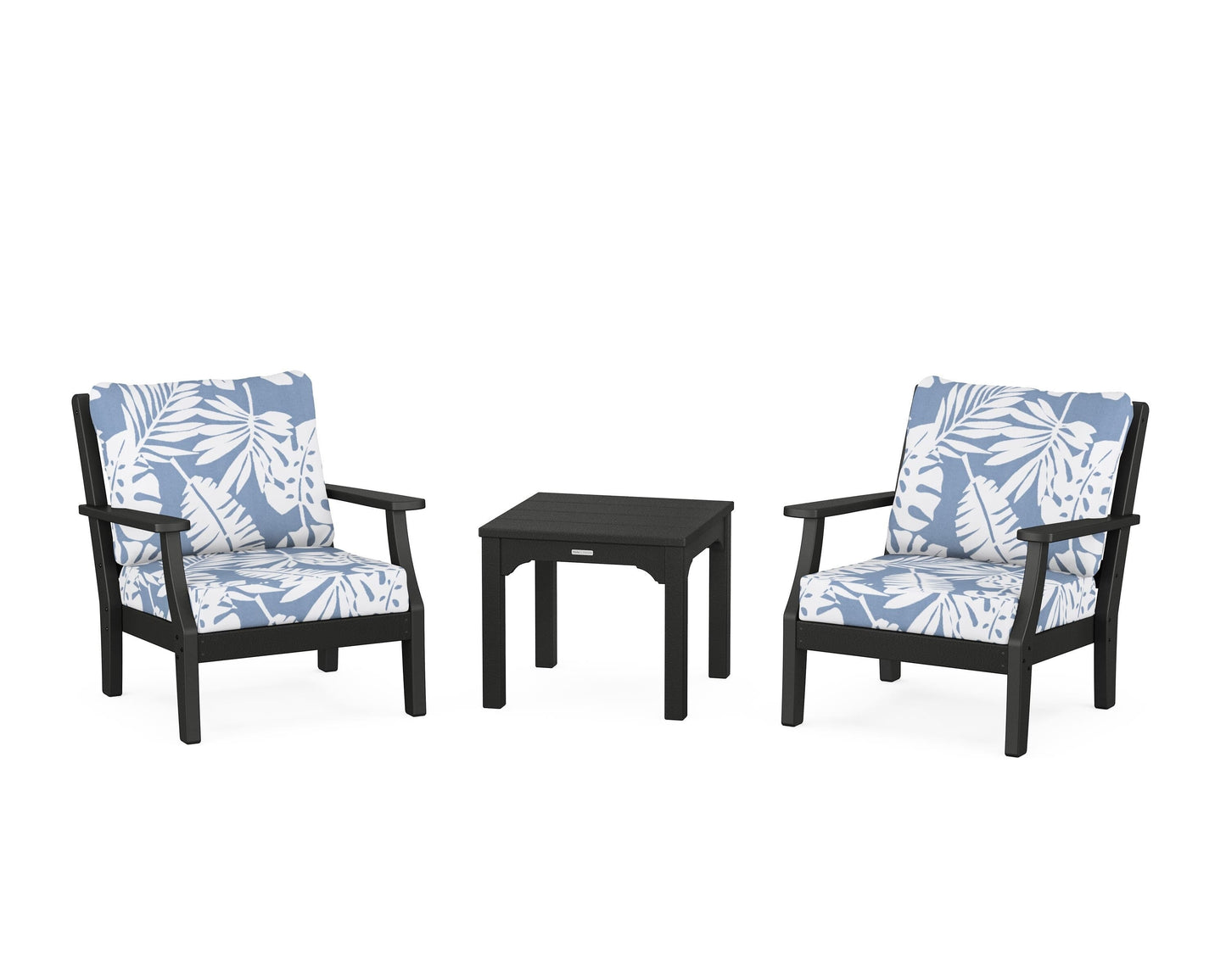 Chinoiserie 3-Piece Deep Seating Set