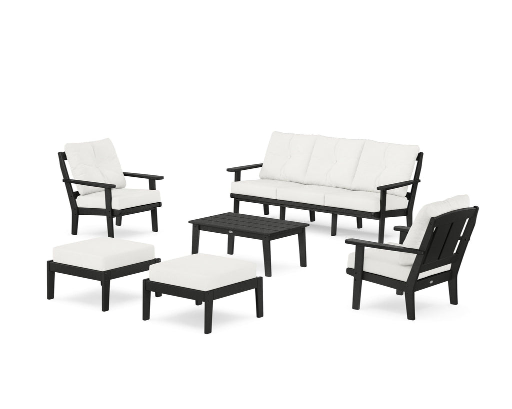 Mission 6-Piece Lounge Sofa Set
