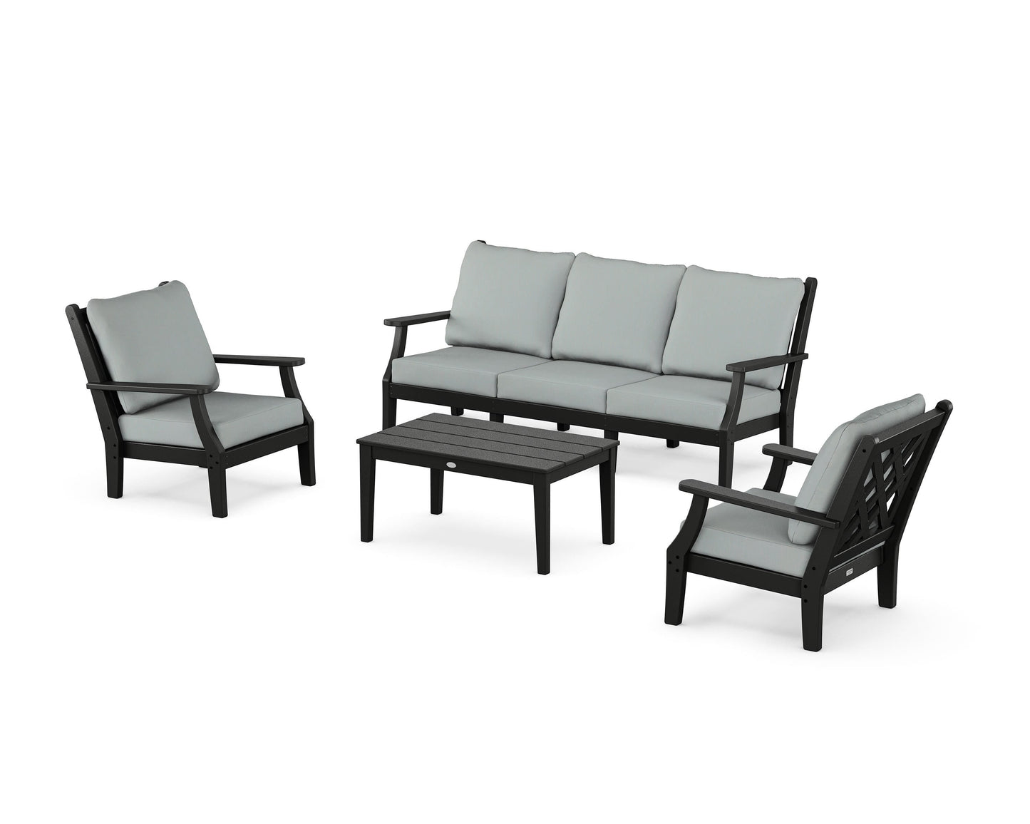 Wovendale 4-Piece Deep Seating Set with Sofa