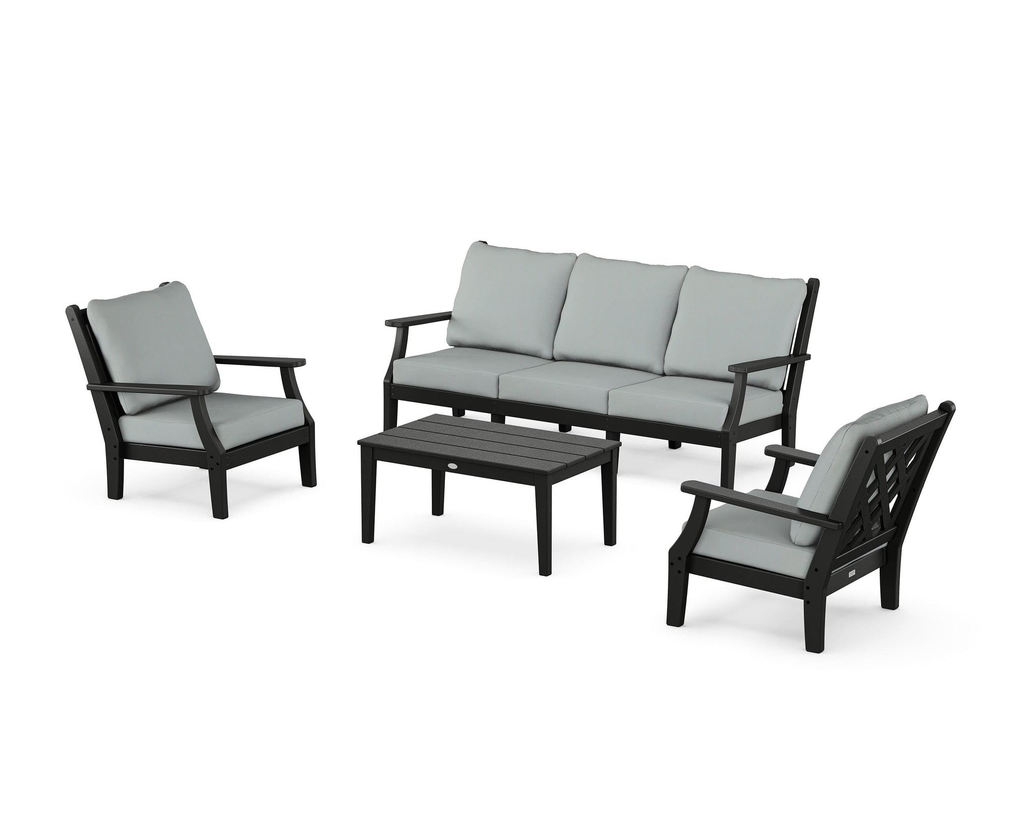 Wovendale 4-Piece Deep Seating Set with Sofa