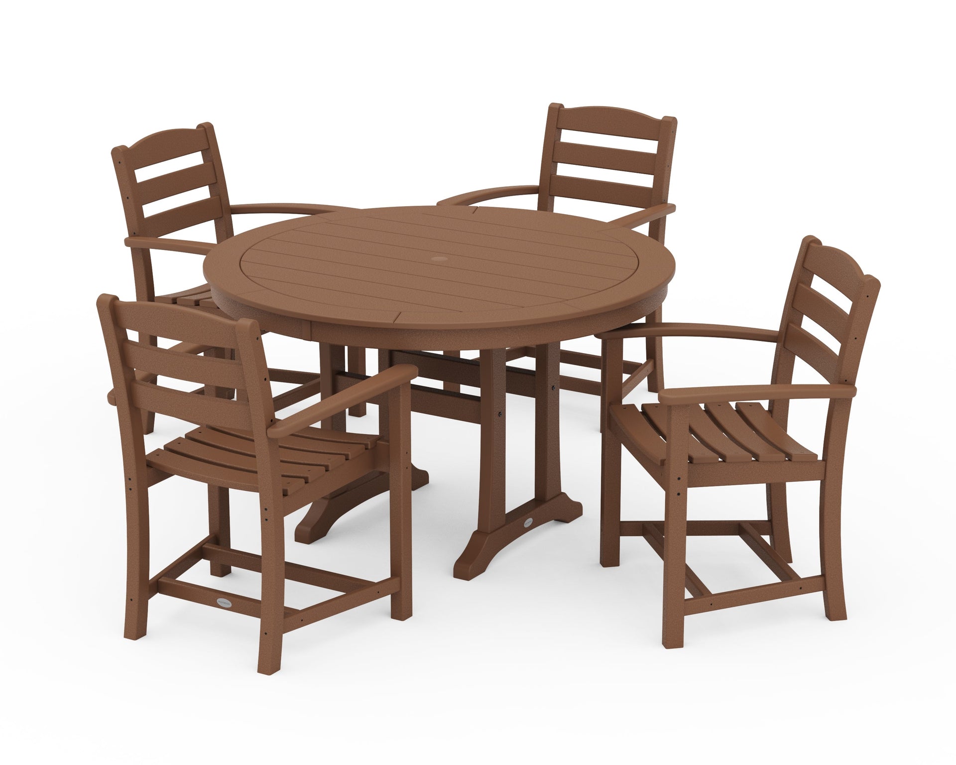 La Casa Café 5-Piece Arm Chair Dining Set