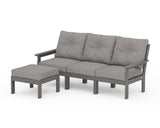 Vineyard 4-Piece Sectional with Ottoman