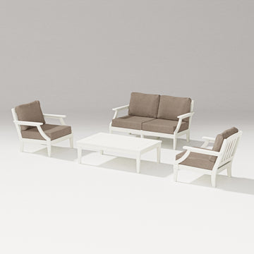 Estate Lounge 4-Piece Loveseat Set