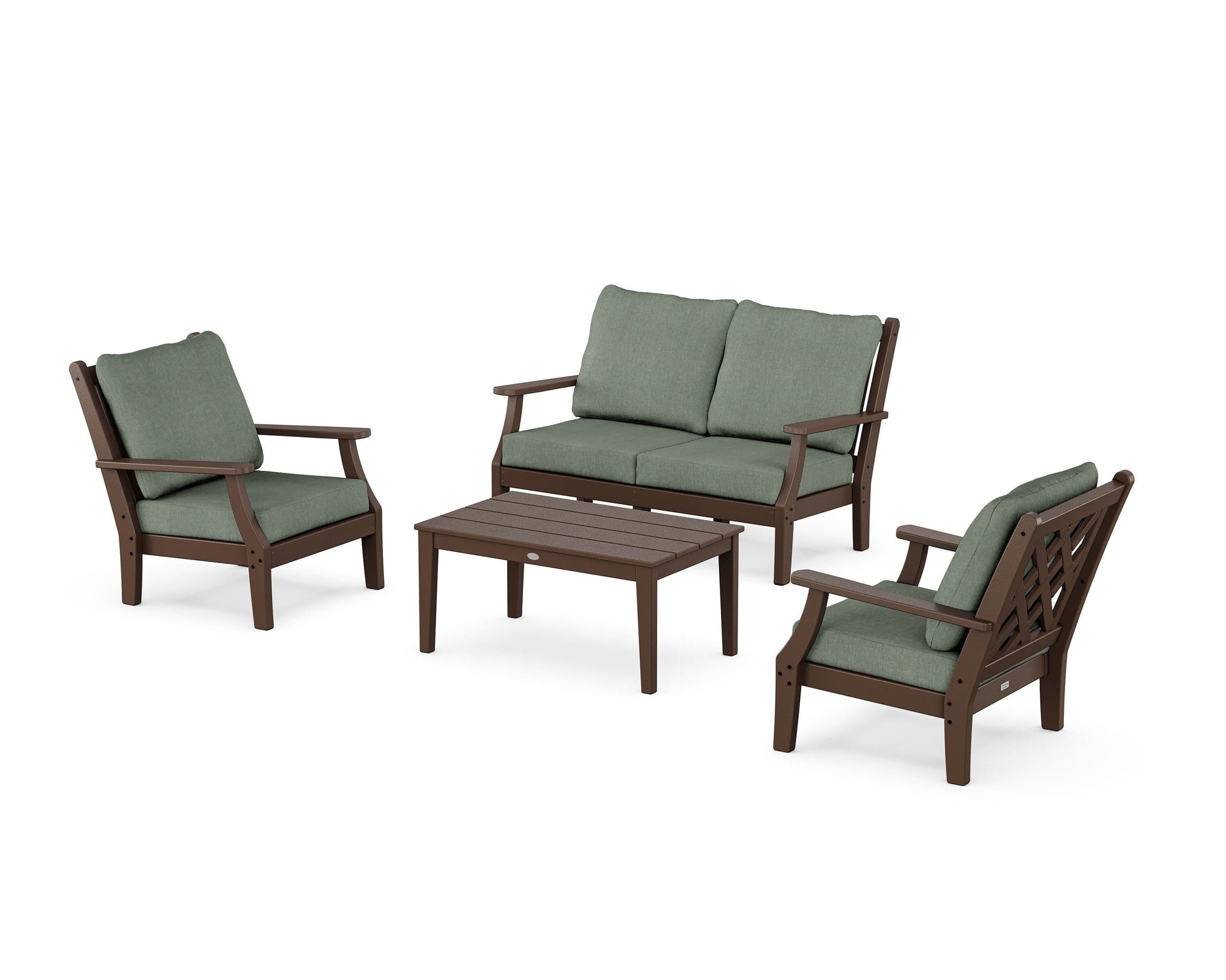 Wovendale 4-Piece Deep Seating Set with Loveseat