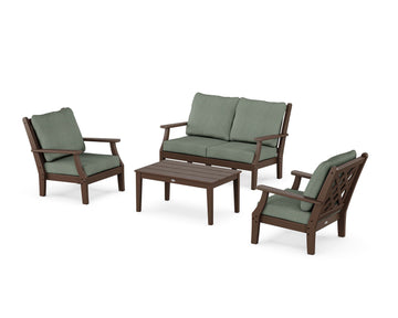 Wovendale 4-Piece Deep Seating Set with Loveseat