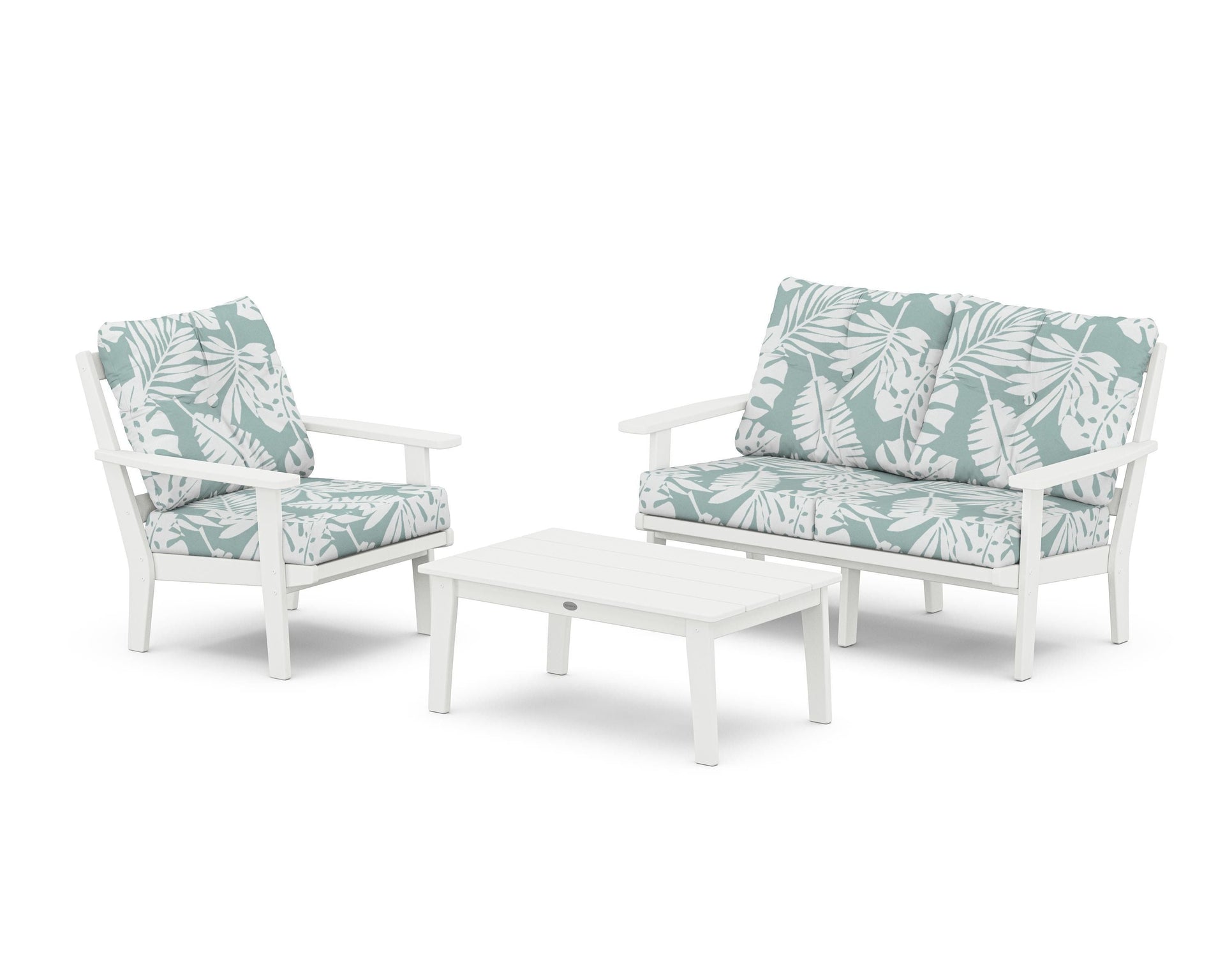 Oxford 3-Piece Deep Seating Set with Loveseat