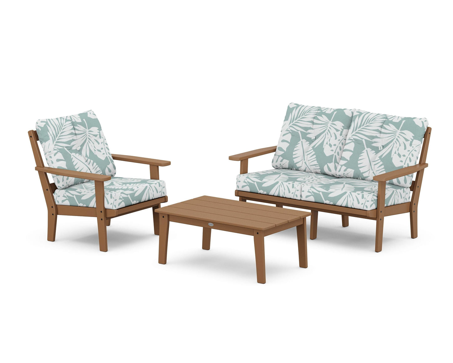 Prairie 3-Piece Deep Seating Set with Loveseat