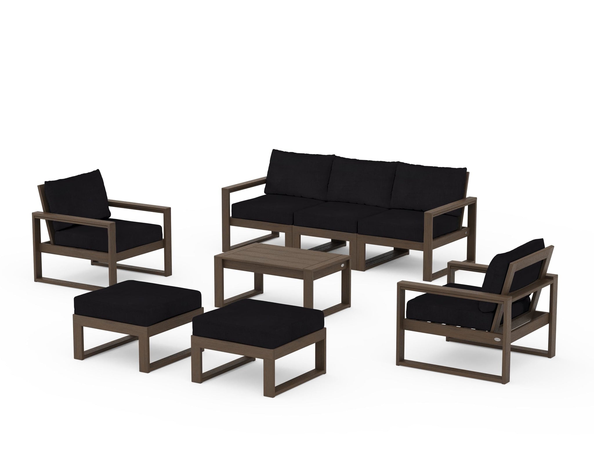 EDGE Sectional 8-Piece Lounge Sofa Set