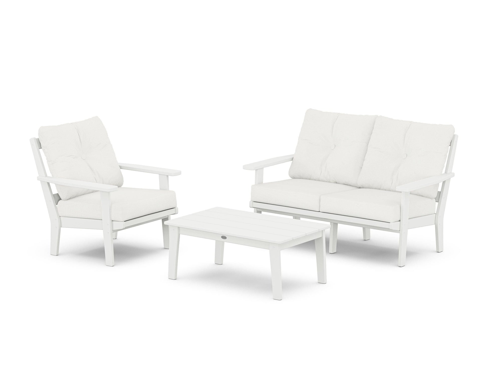 Oxford 3-Piece Deep Seating Set with Loveseat