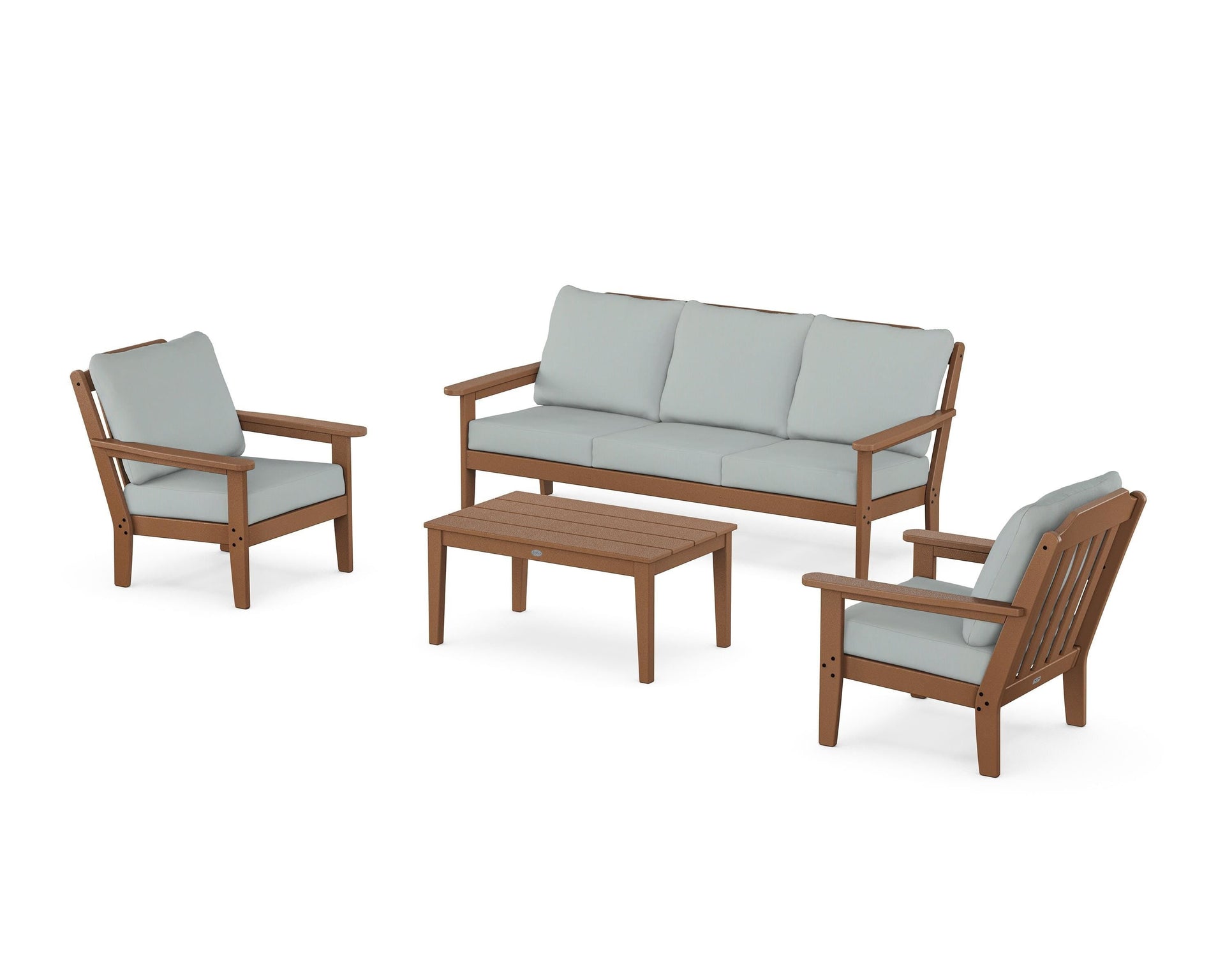 Cottage 4-Piece Deep Seating Set with Sofa