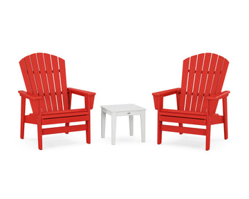3-Piece Nautical Grand Upright Adirondack Set