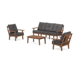 Prairie 4-Piece Deep Seating Set with Sofa