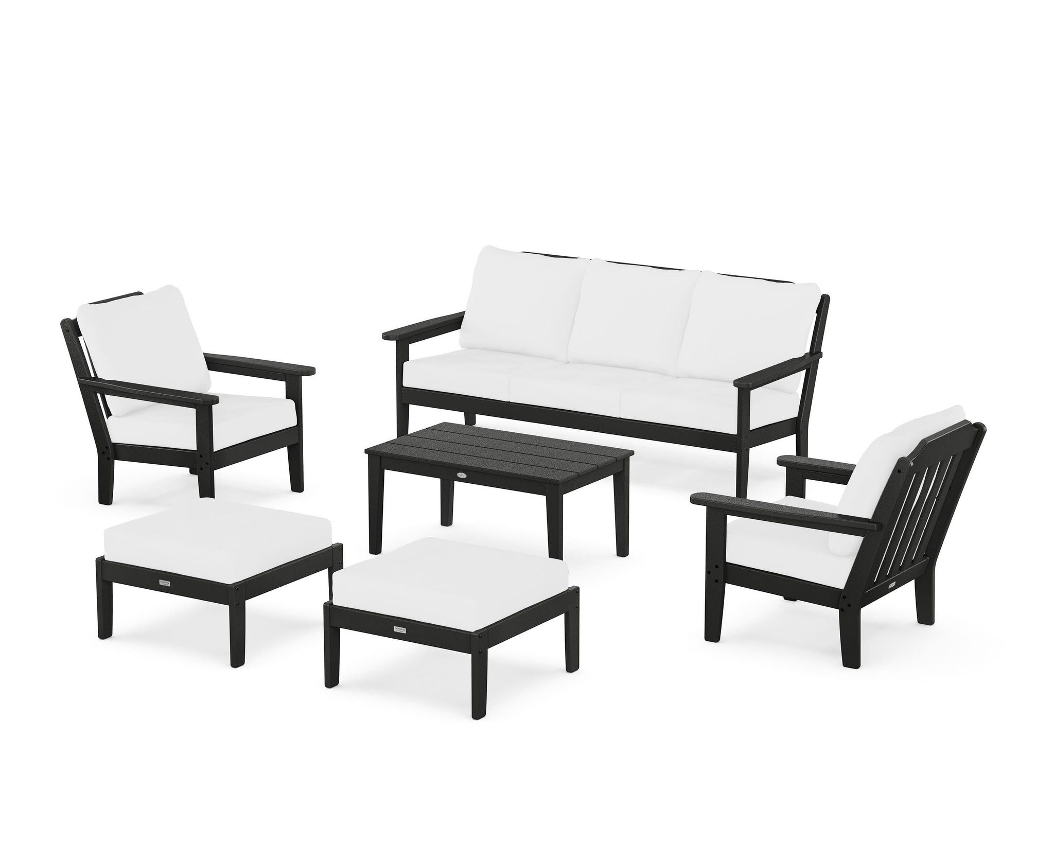 Cottage 6-Piece Lounge Sofa Set