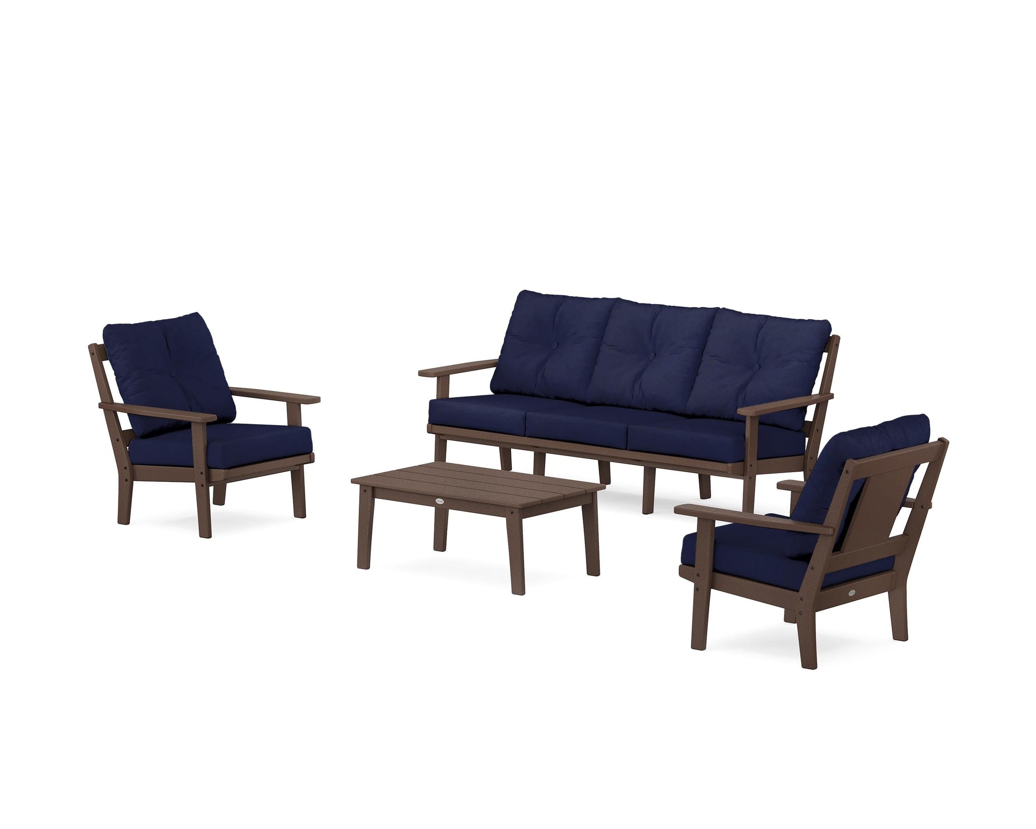 Prairie 4-Piece Deep Seating Set with Sofa