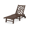 Chippendale Chaise with Wheels