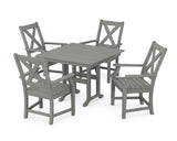Braxton 5-Piece Farmhouse Dining Set