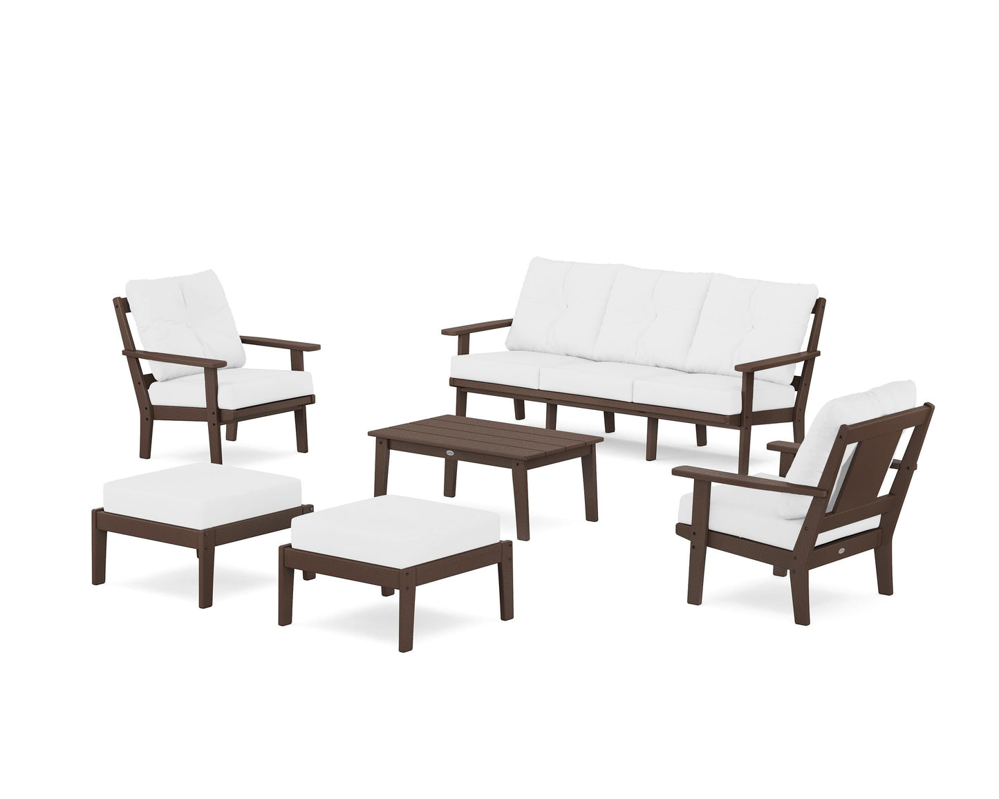 Prairie 6-Piece Lounge Sofa Set