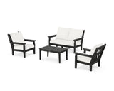 Chippendale 4-Piece Deep Seating Set with Loveseat