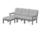 Vineyard 4-Piece Sectional with Ottoman