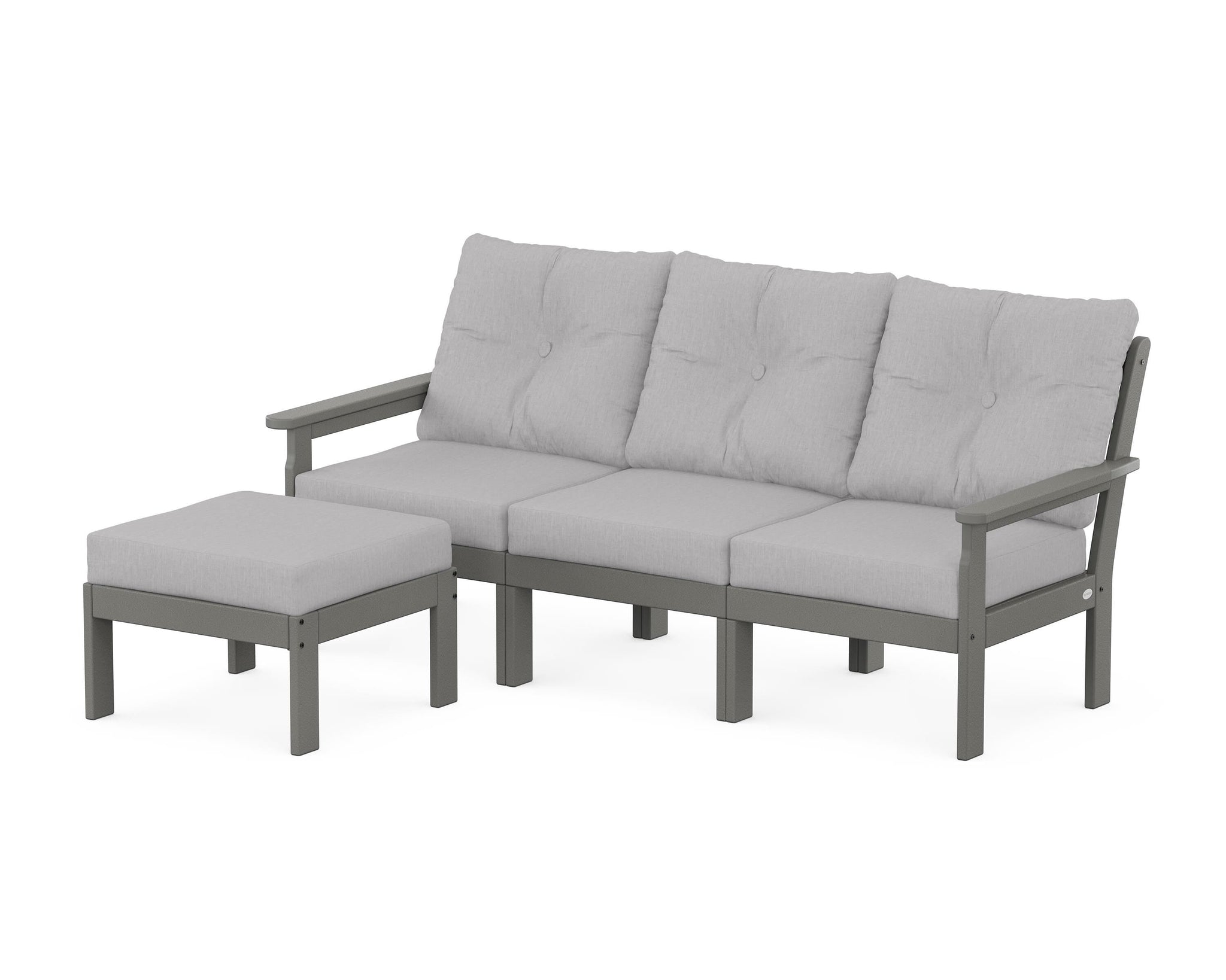 Vineyard 4-Piece Sectional with Ottoman