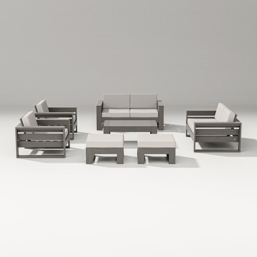 Latitude 7-Piece Lounge Loveseat Set