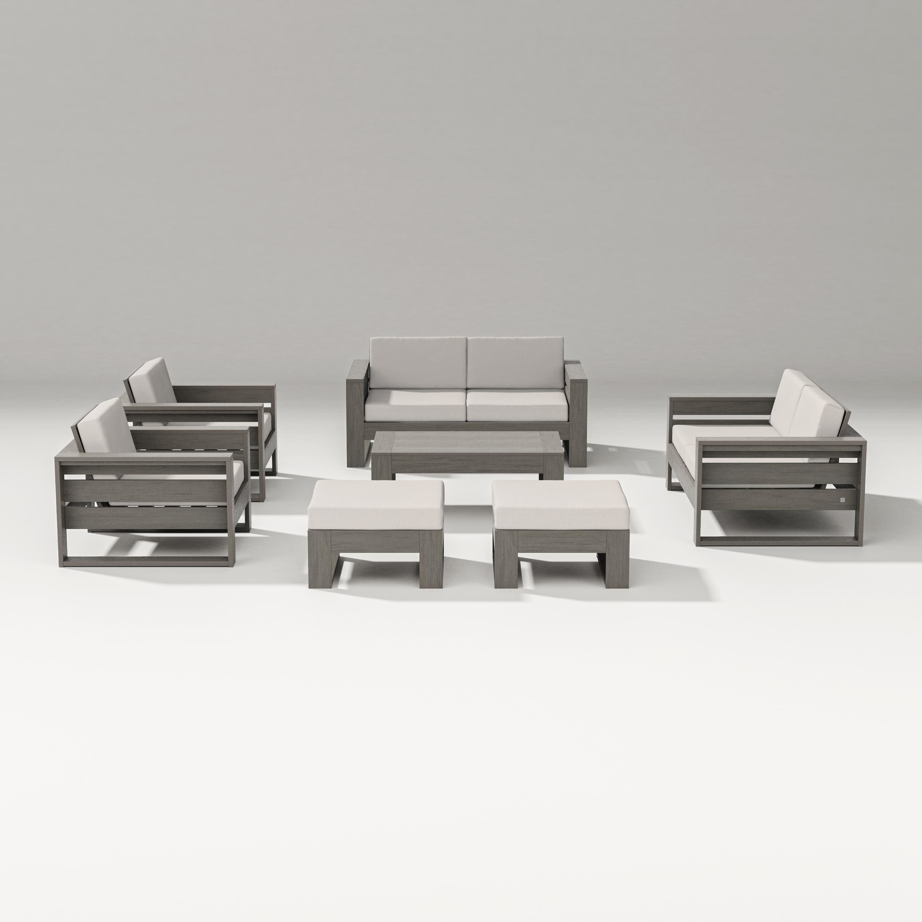 Latitude 7-Piece Lounge Loveseat Set