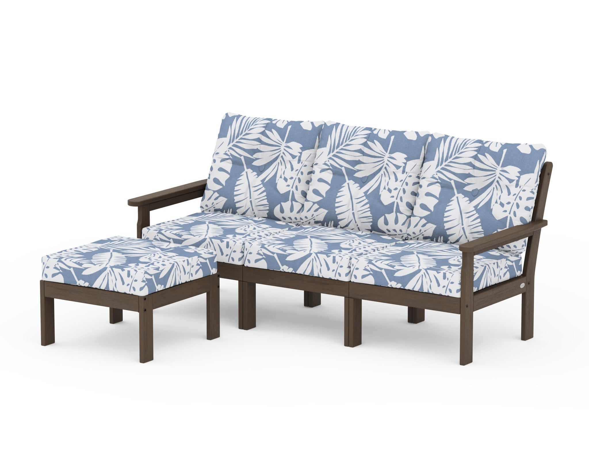 Vineyard 4-Piece Sectional with Ottoman