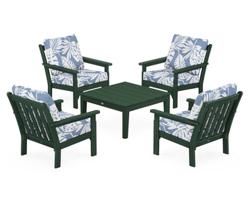 Vineyard 5-Piece Deep Seating Conversation Set