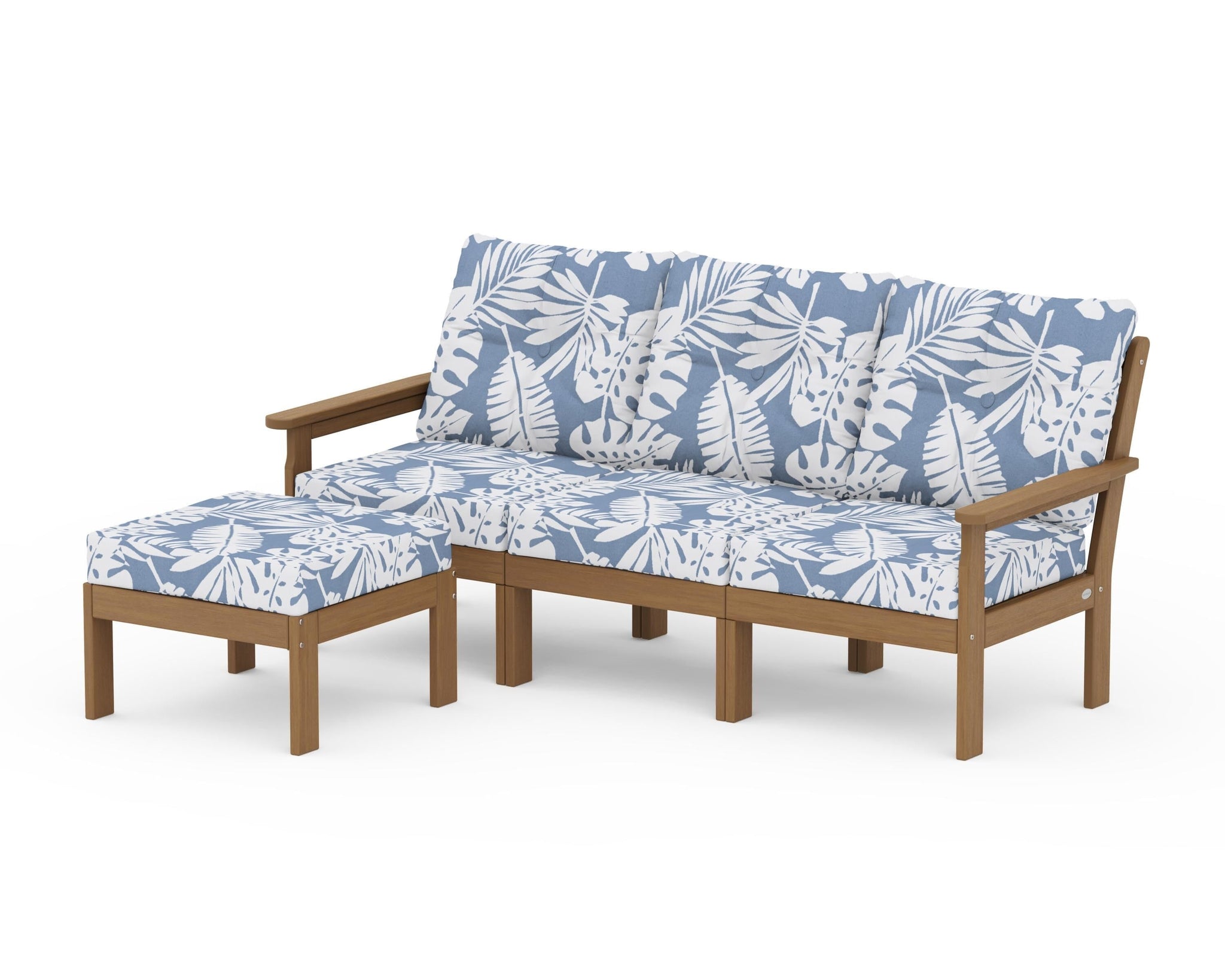 Vineyard 4-Piece Sectional with Ottoman
