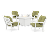 Oxford 5-Piece Deep Seating Set with Fire Pit Table